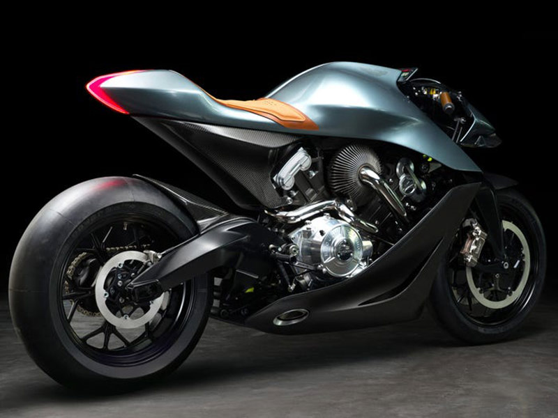 دراجة نارية جديدة من أستون مارتن